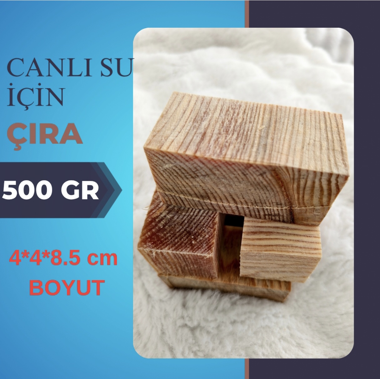 Doğal çam çırası