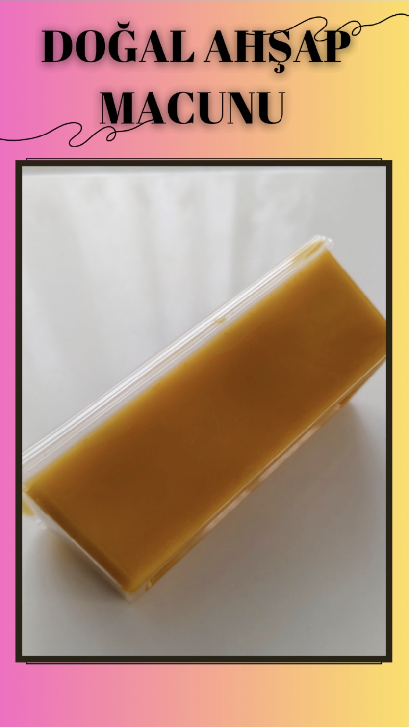 DOĞAL AHŞAP MACUNU