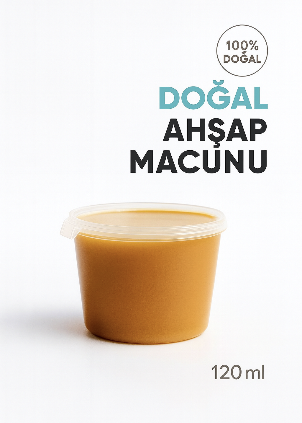 DOĞAL AHŞAP MACUNU 120 ml