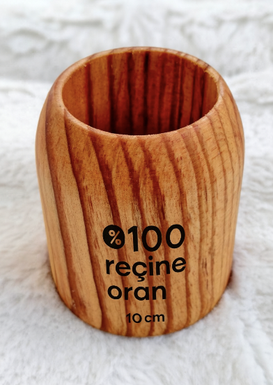 %100 Penin oranlı 10 cm çıra bardak 
