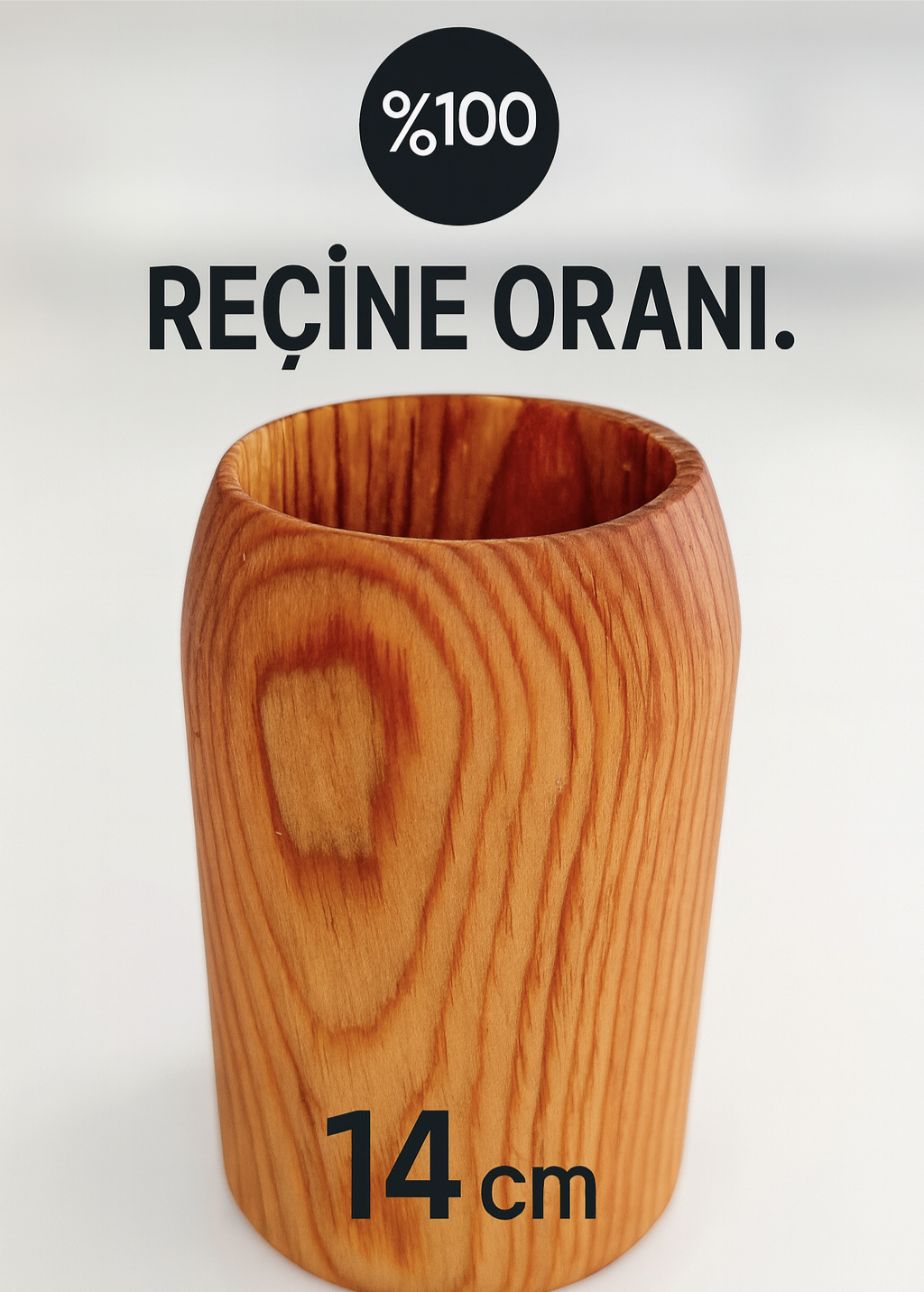 %100 PENİN ORANLI 14 CM ÇIRA BARDAK 