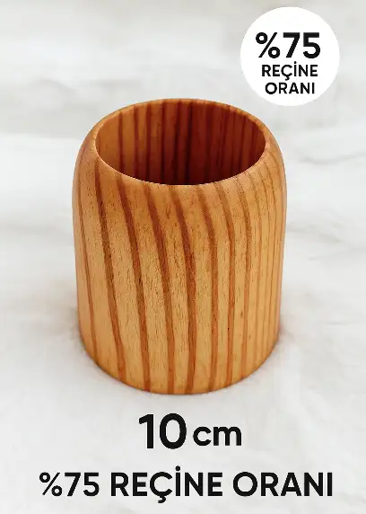 %75 penin oranlı 10 cm çıra bardak 