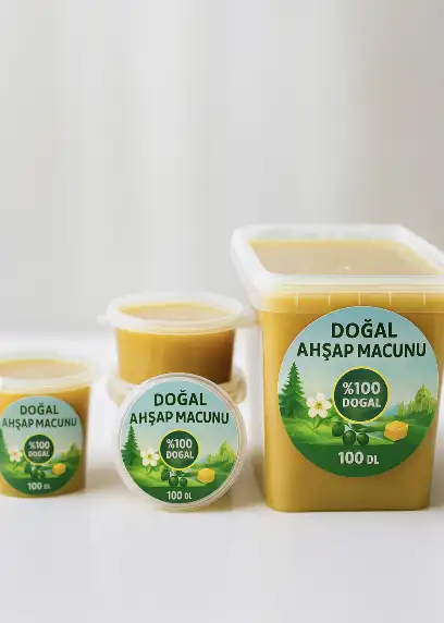 DOĞAL AHŞAP MACUNU set 