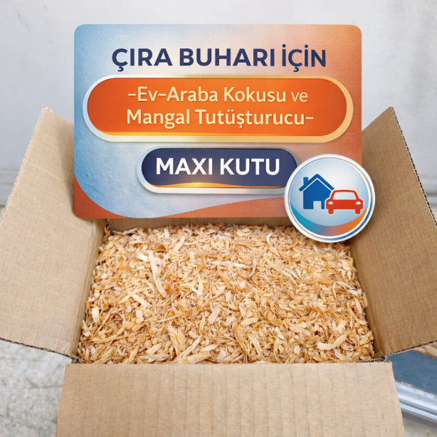 Duble ÇIRA BUHARI İÇİN VE -Ev-Araba Kokusu ve Mangal Tutuşturucu