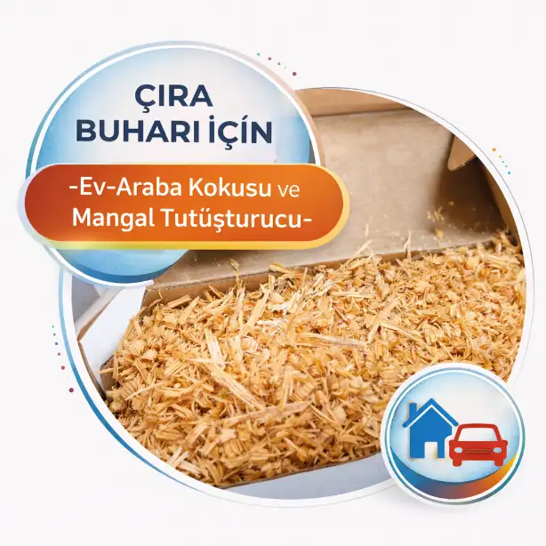 ÇIRA BUHARI İÇİN VE -Ev-Araba Kokusu ve Mangal Tutuşturucu