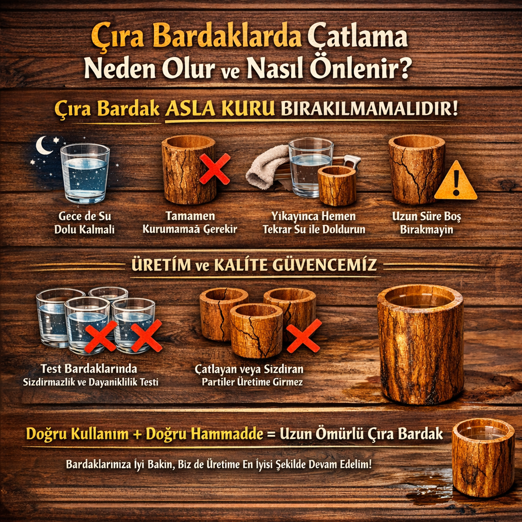 Çıra Bardak Neden Çatlar?