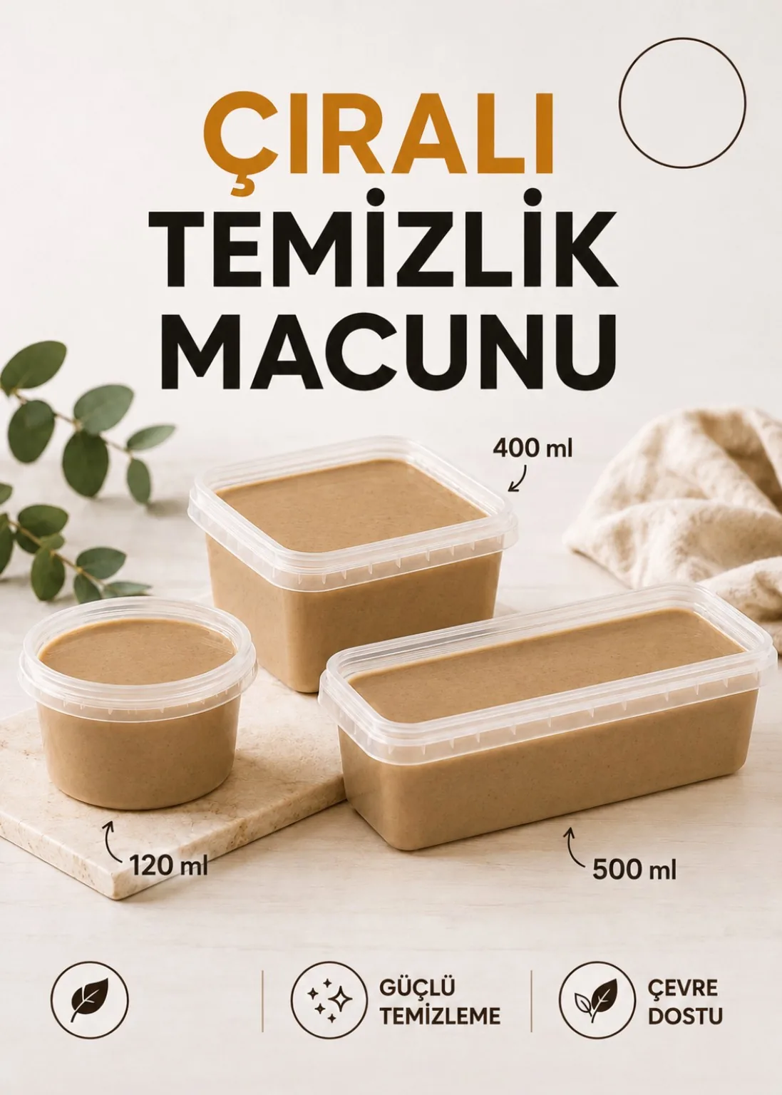 Çıralı Temizlik Macunu